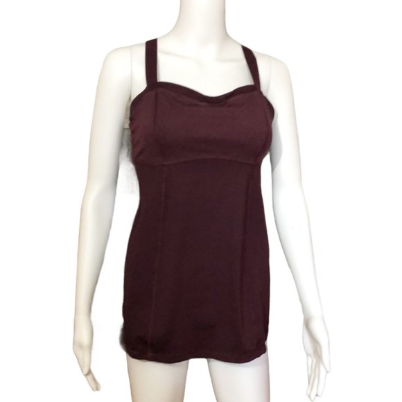 lululemon athletica Burgundy Tank Top - Picture 1 of 4